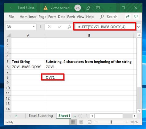 excel substring function|excel formula to extract text from cell.